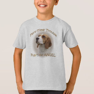 Camiseta Problema de meio expediente, anjo a tempo completo