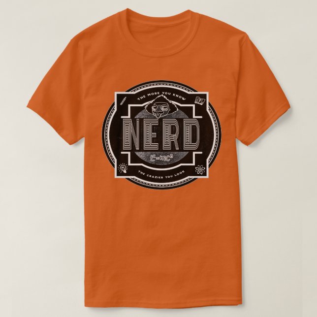 Camiseta Problema de nerd (Frente do Design)