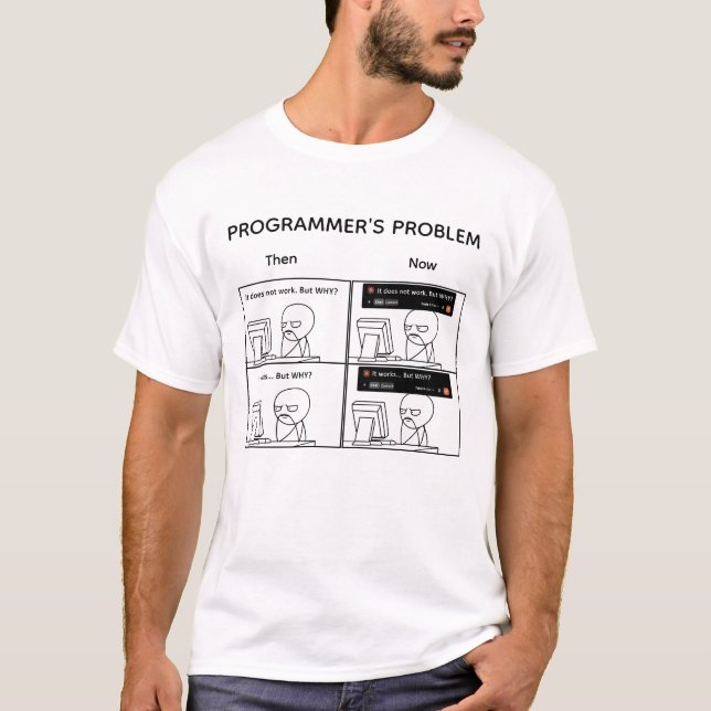 Camiseta Problema do Programador (Frente)