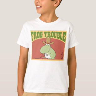 Camiseta PROBLEMA do SAPO pelo roupa do oficial de Sandra