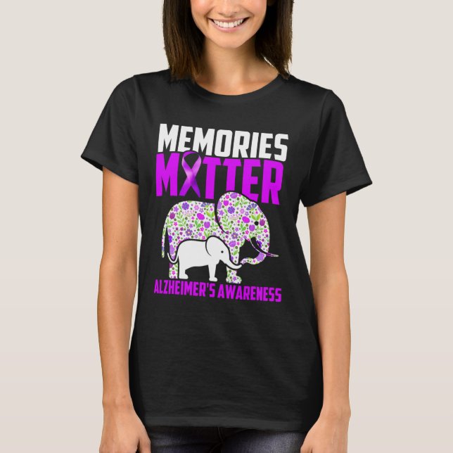 Camiseta Problema Elefante Conscientização Heimer  (Frente)