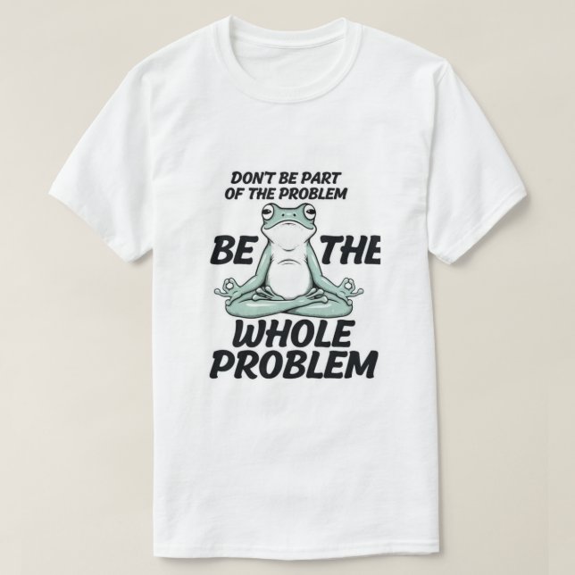 Camiseta Problema Inteiro (Frente do Design)