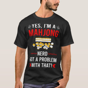 Camiseta Problema Mahjong Majong Mah Jong Mah Jongg