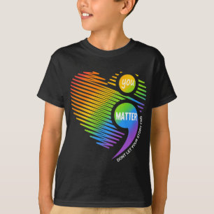 Camiseta Problema Não Deixe Sua História Acabar Com O Menta