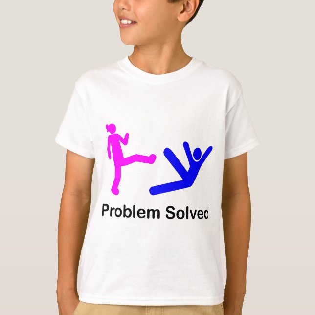 Camiseta Problema resolvido (Frente)