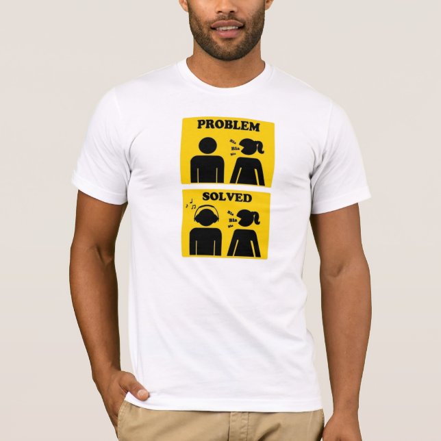 Camiseta Problema resolvido (Frente)