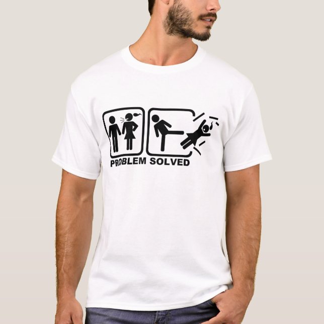 Camiseta Problema resolvido (Frente)