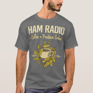 Camiseta Problema Resolvido do Café Rádio Amador