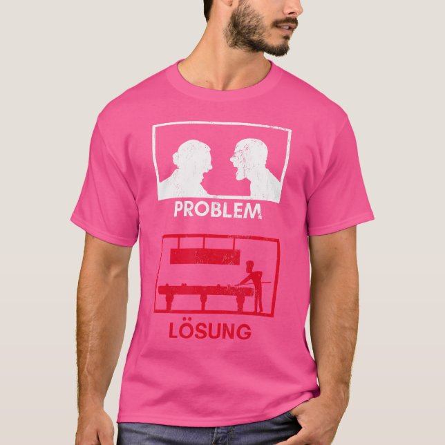 Camiseta Problema Solução Billiard Player Ball (Frente)