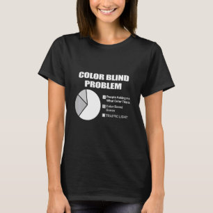 Camiseta Problemas Colorcegos Cores Cegos