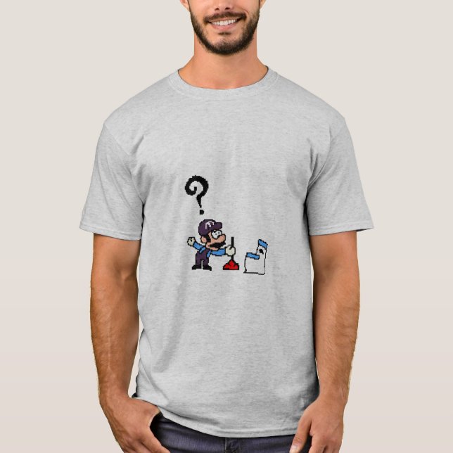 Camiseta Problemas com o encanador (Frente)