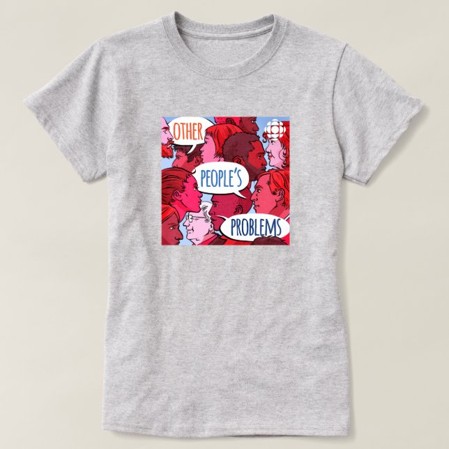 Camiseta Problemas com outras Pessoas da CBC (Frente do Design)