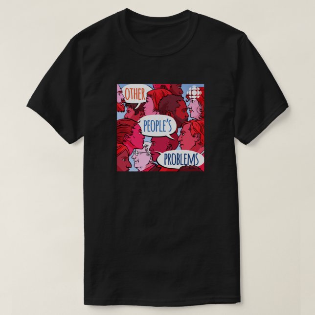 Camiseta Problemas com outras Pessoas da CBC (Frente do Design)