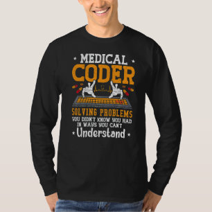 Camiseta Problemas De Resolução De Codificadores Médicos Co
