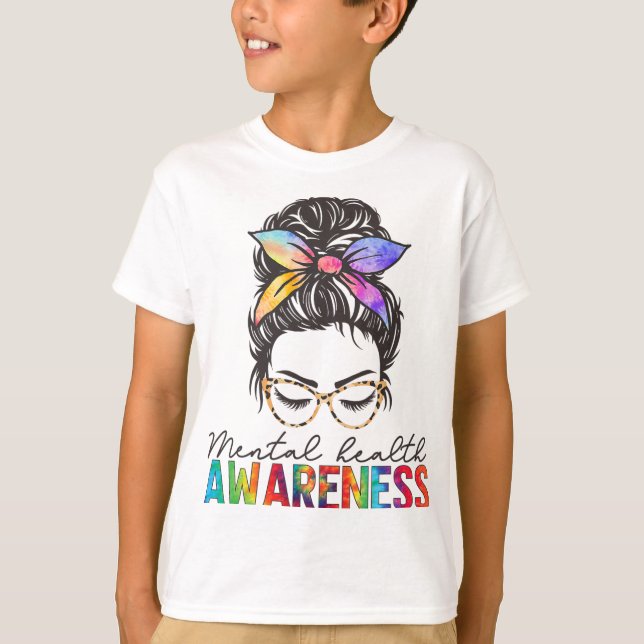 Camiseta Problemas de Saúde Cérebro Doença Mental Alarme (Frente)