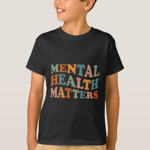 Camiseta Problemas de saúde Cérebro humano Sensibilização C