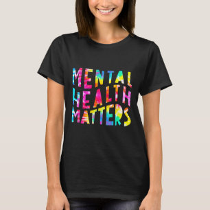 Camiseta Problemas de saúde colchões, saúde mental consciên