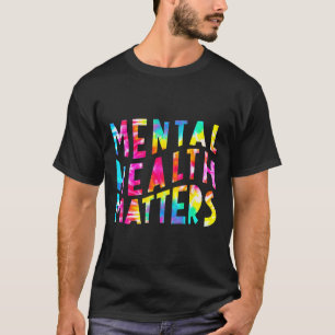 Camiseta Problemas de saúde colchões, saúde mental consciên
