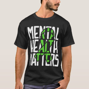 Camiseta Problemas de Saúde Combatem o Estigma Saúde Mental