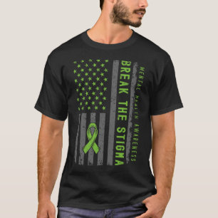 Camiseta Problemas De Saúde Mental Combatem Saúde Mental Es