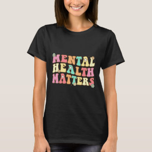Camiseta Problemas de Saúde Mental Doença do Cérebro Humano