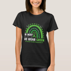 Camiseta Problemas de saúde mental Vestimos saúde mental ve