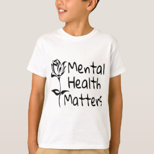 Camiseta Problemas de saúde Sensibilização mental 12 Etapa