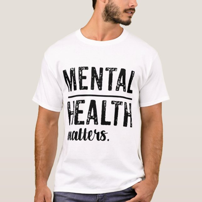 Camiseta Problemas de saúde Vestem verde (Frente)