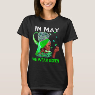 Camiseta Problemas de saúde Vestimos o Green Mental Health