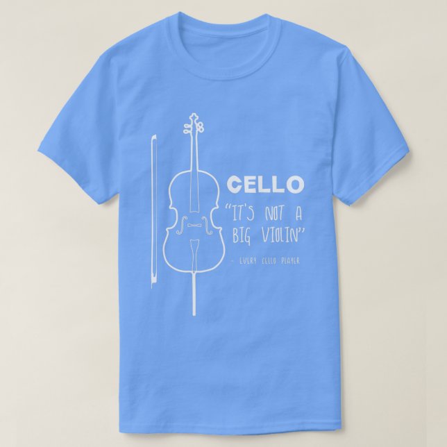 Camiseta Problemas do primeiro mundo com o Cello (Frente do Design)