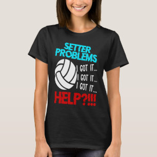 Camiseta Problemas do Setor de Voleibol Praia Voleibol