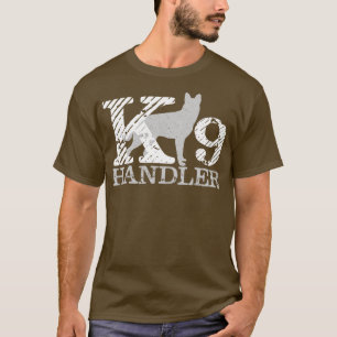 Camiseta Processador K9 German shepherd de unidade K9 (1)