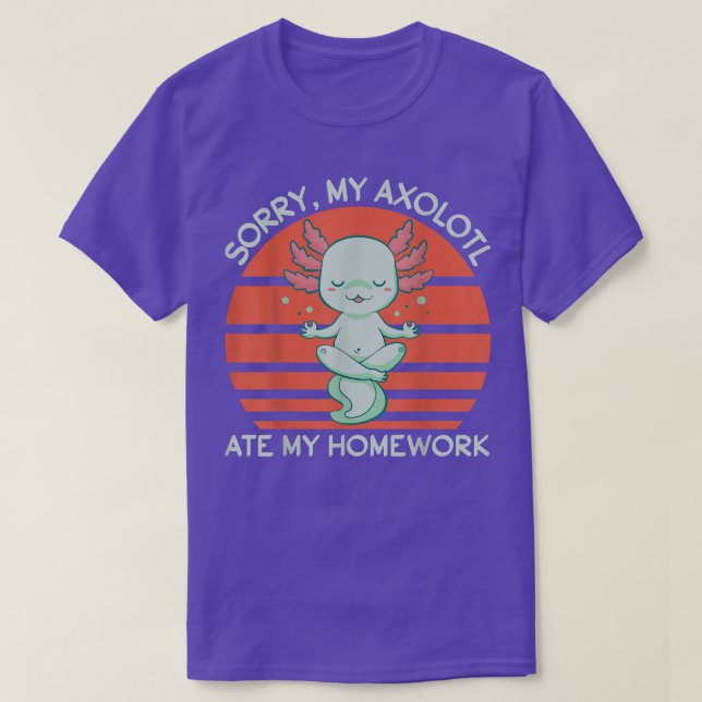 Camiseta Processo Aolotl Salamander 326 (Frente do Design)