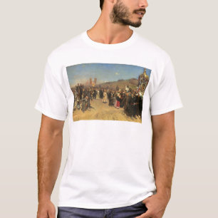 Camiseta Procissão religiosa na província de Kursk