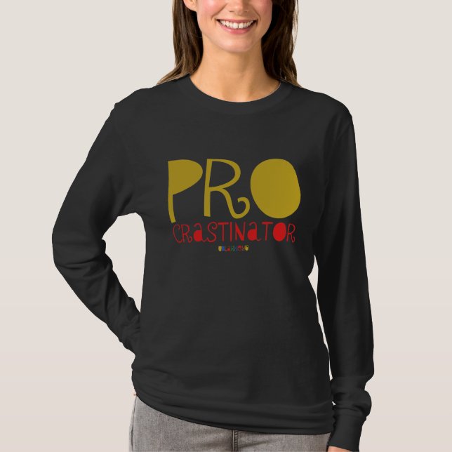Camiseta procrastinador (Frente)