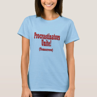Camiseta Procrastinadores