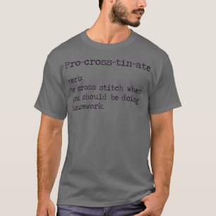 Camiseta ProCrossTinAte Definição Engraçada