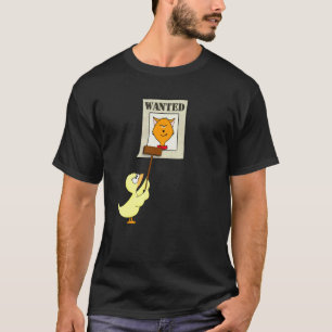 Camiseta Procurado! Gato de estimação engraçado Amante de o