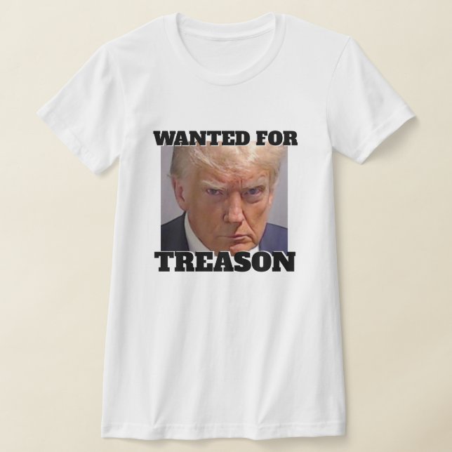 Camiseta Procurado por Trump de Traição (Postura )