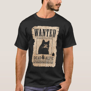 Camiseta Procurado Vivo e Morto  Gato