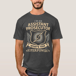 Camiseta Procurador-Assistente Qual É O Seu Trabalho De Sup