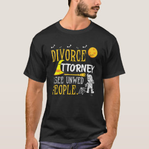 Camiseta Procurador de Divórcio Eu Vejo Pessoas Inertas Eng