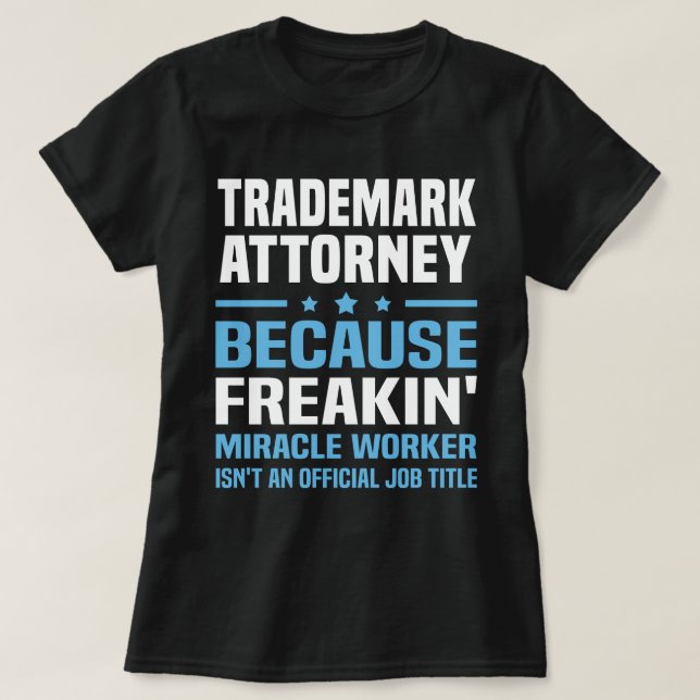 Camiseta Procurador de marca comercial (Frente do Design)