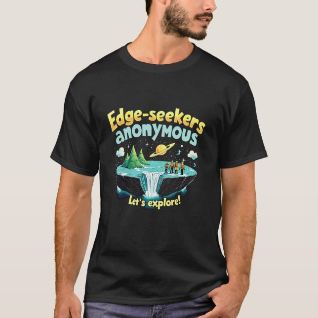 Camiseta Procuradores de Limites Anônimos Vamos Explorar Av (Frente)