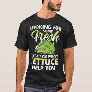 Camiseta Procurando Alguns Trocadilhos de Legumes Frescos A