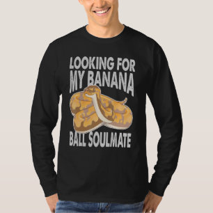 Camiseta Procurando Meu Parceiro Banana Ball Cobra Python