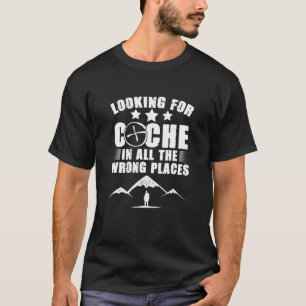 Camiseta Procurando O Cache Treasure Geocaching Geocache