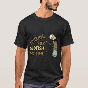 Camiseta Procurando Peixes Dourados Desta Vez