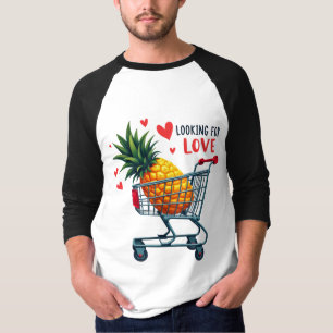 Camiseta Procurando por amor - Louça de Namorando de ananás