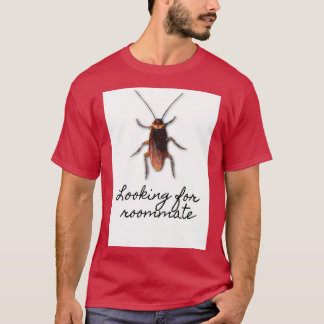 Camiseta Procurando por Design de barata de colega de quart